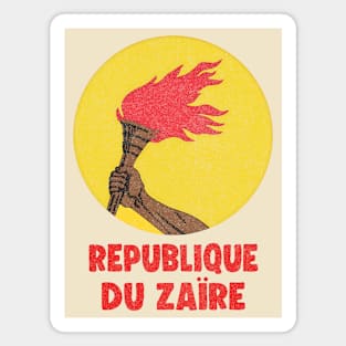 Republique Du Zaire Magnet